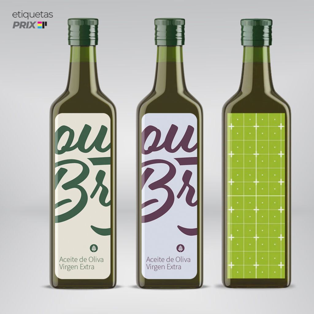 etiquetas para aceite de oliva