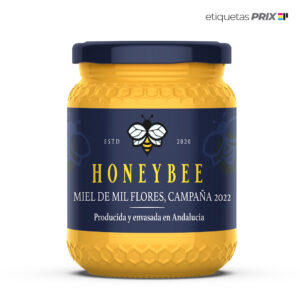 etiquetas autoadhesivas para miel
